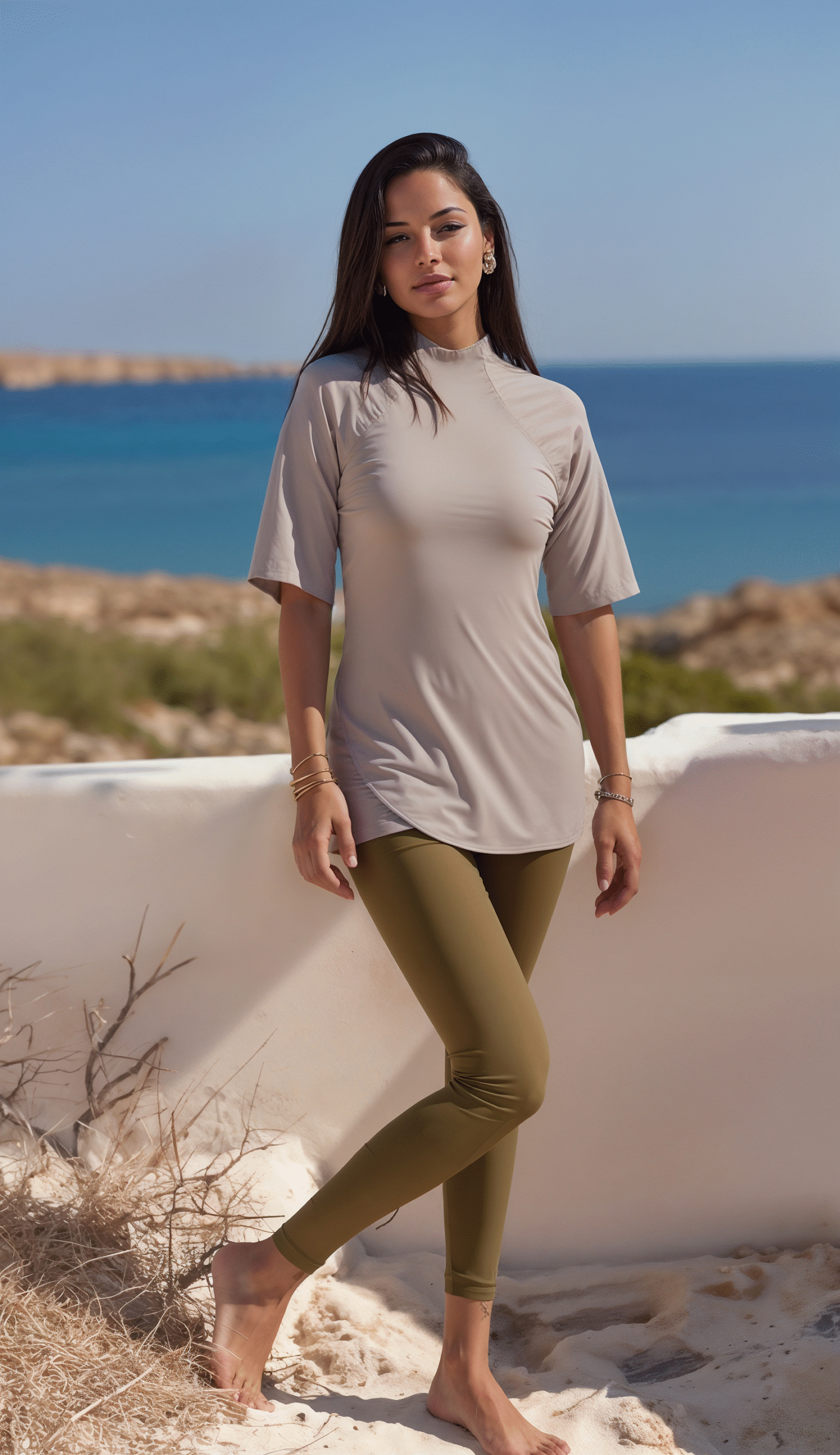 Bahr-bikini Taupe — Maillot de Bain Couvrant et Pudique Femme – Image 5