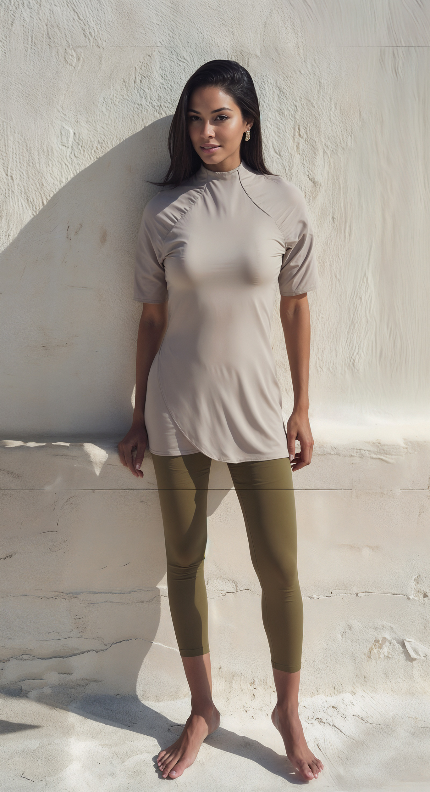 Bahr-bikini Taupe — Maillot de Bain Couvrant et Pudique Femme – Image 4